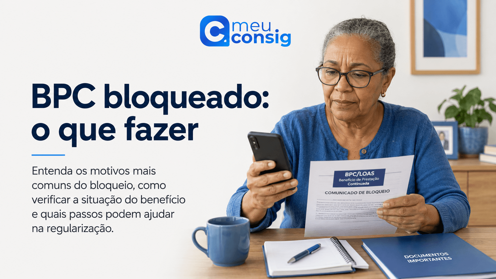 bpc bloqueado o que fazer