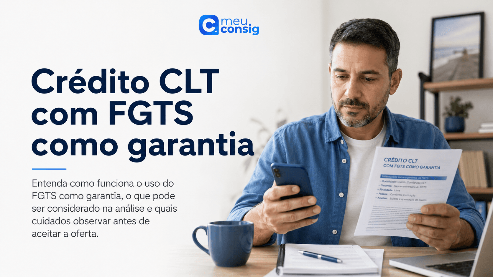 Credito CLT com FGTS como garantia