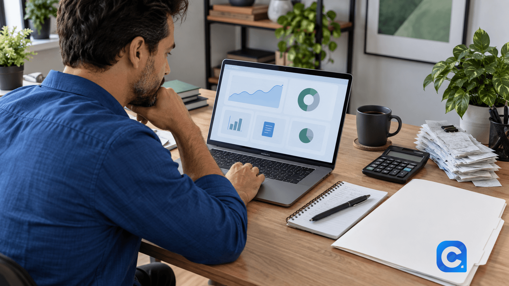 Capa editorial sobre e-cac: como acessar e quais serviços consultar, com o símbolo oficial do Meu Consig.
