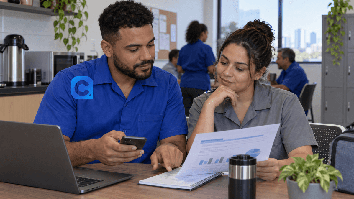 Trabalhadores comparam proposta de consignado e orçamento